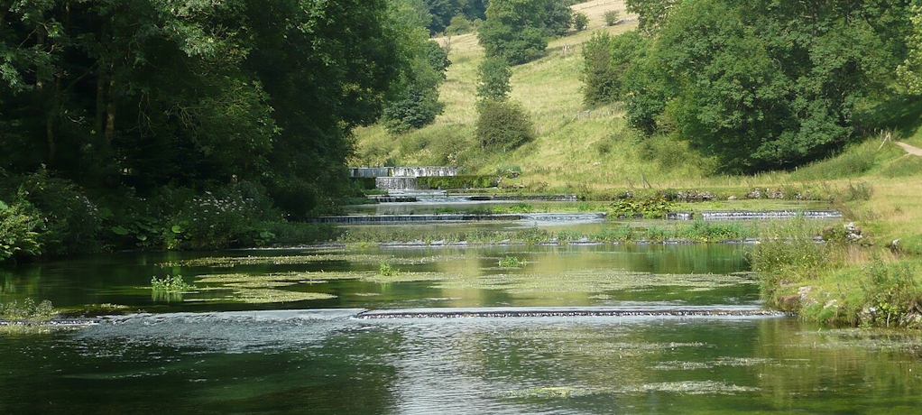 Lathkill_Dale,_Peaceful_River