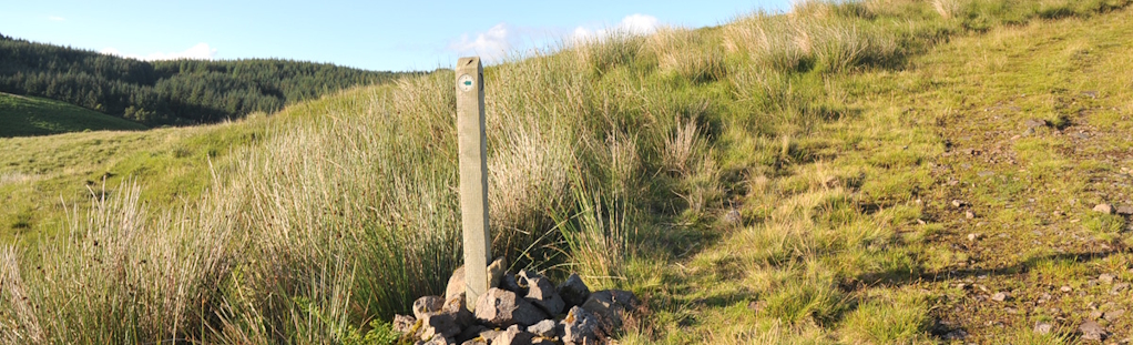 Coffin Route Marker Post Coffin Route Marker Post